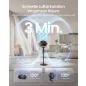   SONGMICS XFC002B1EU állóventilátor távvezérlővel 120° és 135° oszcillációval 15 sebességgel tintafekete