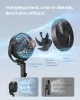 SONGMICS XFC002B1EU állóventilátor távvezérlővel 120° és 135° oszcillációval 15 sebességgel tintafekete