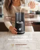 SONGMICS 4 az 1-ben Elektromos Tejhabosító Rozsdamentes Acél Fekete 300 ml Automatikus Leállással