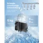   SONGMICS XZB001B1EU jégkockakészítő gép önttisztítással 2 méretben tintafekete