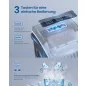  SONGMICS XZB001B1EU jégkockakészítő gép önttisztítással 2 méretben tintafekete
