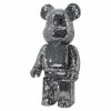 Richmond Bear S Fekete-Ezüst Mozaik Dekorációs Figura