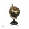 Richmond Jilly Dekoratív Földgömb Fekete-Arany