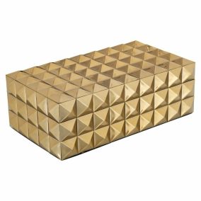 Richmond Rylee Luxus Ékszertartó Doboz Arany Geometrikus