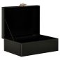 Richmond Vivy L Ékszerdoboz Fekete Kamélia Díszítéssel