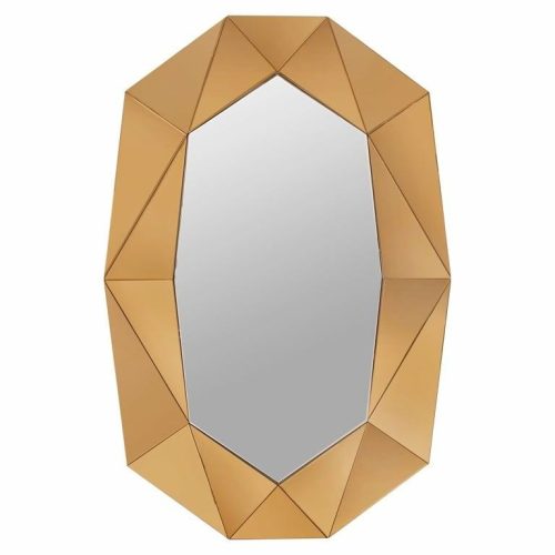 Richmond Jaloe Geometrikus Fali Tükör Arany