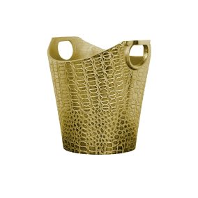   Richmond Ashly Krokodilbőr Mintás Alumínium Borhűtő Arany