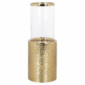 Richmond Marlou L Arany Üveg Gyertyatartó