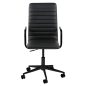 Actona Winslow Irodai Szék Műbőr Fekete Ergonomikus