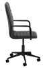 Actona Winslow Irodai Szék Műbőr Fekete Ergonomikus