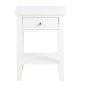 Actona Linnea MDF Éjjeliszekrény Fehér