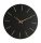 Bizzotto Timeline 40 Fekete-Arany Minimál Fali Óra