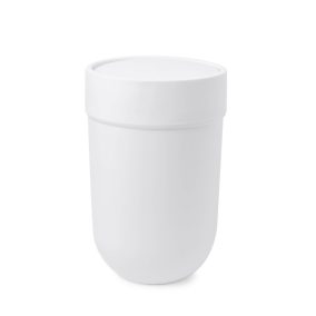   Umbra Touch Műanyag Fürdőszobai Szemetes Fehér Billenő Fedéllel