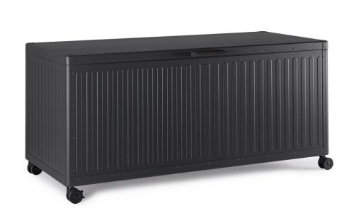 Bizzotto Ocean Charc Kerti Tárolóláda Alumínium Fekete