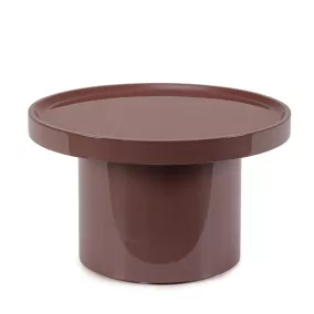 Bizzotto Otilia Dohányzóasztal MDF Piros Fényes