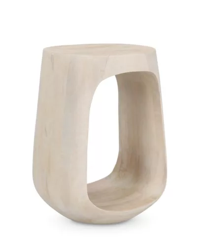 Bizzotto Lopez Dohányzóasztal Mangófa Bézs Nyitott Dizájn