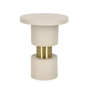 BIZZOTTO Mitul Fog Glamour Dohányzóasztal Bézs/Arany