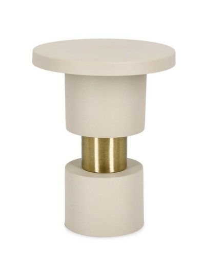 BIZZOTTO Mitul Fog Glamour Dohányzóasztal Bézs/Arany