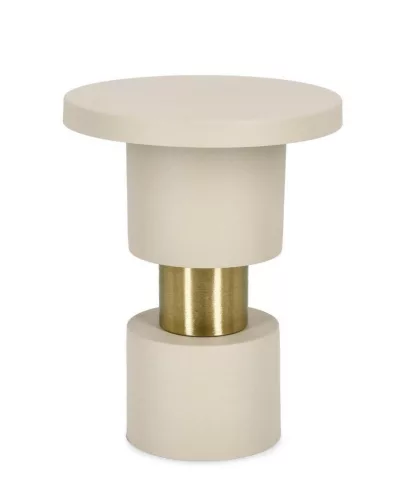 BIZZOTTO Mitul Fog Glamour Dohányzóasztal Bézs/Arany