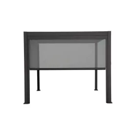   Bizzotto Ocean/Marea Pergola Árnyékoló Textilene Szürke 3m