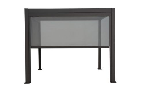 Bizzotto Ocean/Marea Pergola Árnyékoló Textilene Szürke 3m