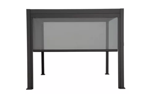 Bizzotto Ocean/Marea Pergola Árnyékoló Textilene Szürke 3m