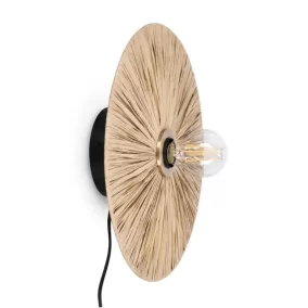 BIZZOTTO Kanda Rafia Fali Lámpa Bézs