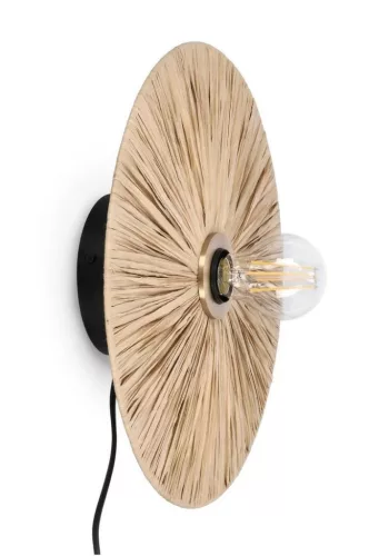 BIZZOTTO Kanda Rafia Fali Lámpa Bézs