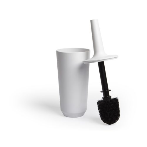 Umbra Corsa Minimál WC-kefe Tartóval Fehér