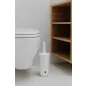 Umbra Corsa Minimál WC-kefe Tartóval Fehér