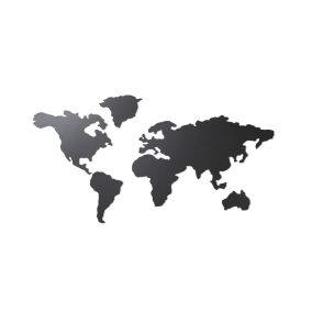   Umbra Mappit Titán Mágneses Világtérkép Fali Dekoráció