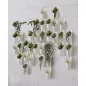 Umbra Floralink Kaszkádos Fali Tároló Fehér