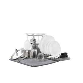   Umbra Udry Kompakt Edényszárító Állvány Mikroszálas Szürke