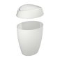 Umbra Twirla Műanyag Szemetes Fedéllel Fehér