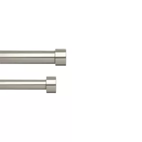 Umbra Cappa Dupla Függönykarnis Ezüst 305-457 cm
