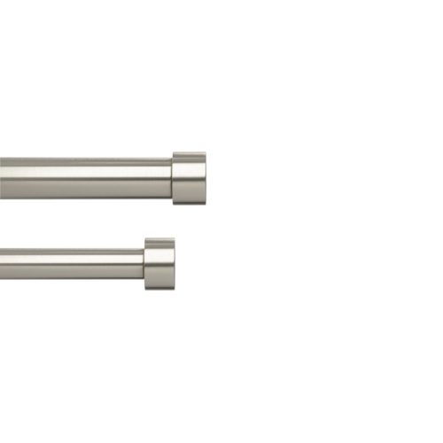 Umbra Cappa Dupla Függönykarnis Ezüst 305-457 cm