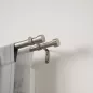 Umbra Cappa Dupla Függönykarnis Ezüst 305-457 cm