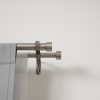 Umbra Cappa Dupla Függönykarnis Ezüst 305-457 cm