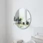 Umbra Perch Fali Tükör Réz Polcokkal 60 cm