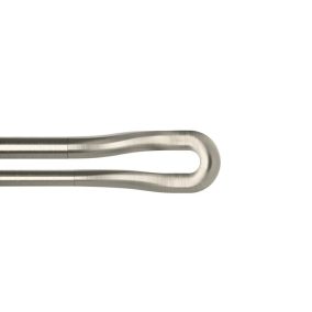   Umbra Midnight Fém Sötétítő Függönykarnis Ezüst Wrap-around