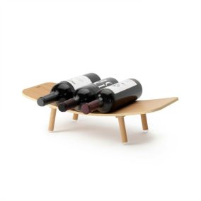 Umbra Vinola Fa Bortartó Állvány Természetes