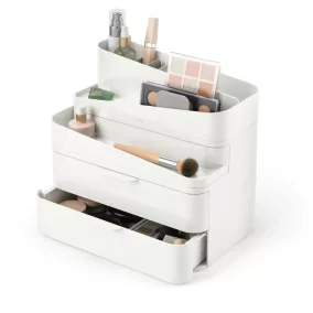   Umbra Glam Large Kozmetikai Szervező Fehér Újrahasznosított