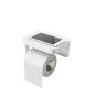 Umbra Flex Fehér WC-papír Tartó Polccal