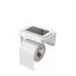 Umbra Flex Fehér WC-papír Tartó Polccal
