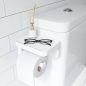 Umbra Flex Fehér WC-papír Tartó Polccal