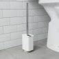Umbra Flex WC-kefe Gumi Fehér Automatikus Fedéllel