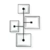 Umbra Flute Wall 4 részes fényképkeret szett fém fekete