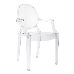 King Home Louis Átlátszó Polikarbonát Szék