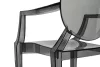 King Home LOUIS Füstszínű Polikarbonát Design Szék