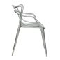 King Home LUXO ABS Ezüst Designer Szék